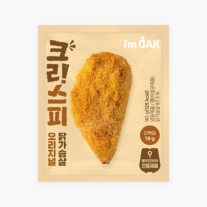 [재구매전용] 아임닭 크리스피 닭가슴살 오리지널 1팩